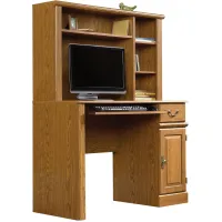 Sauder® Orchard Hills® Carolina Oak® Computer Desk with Hutch