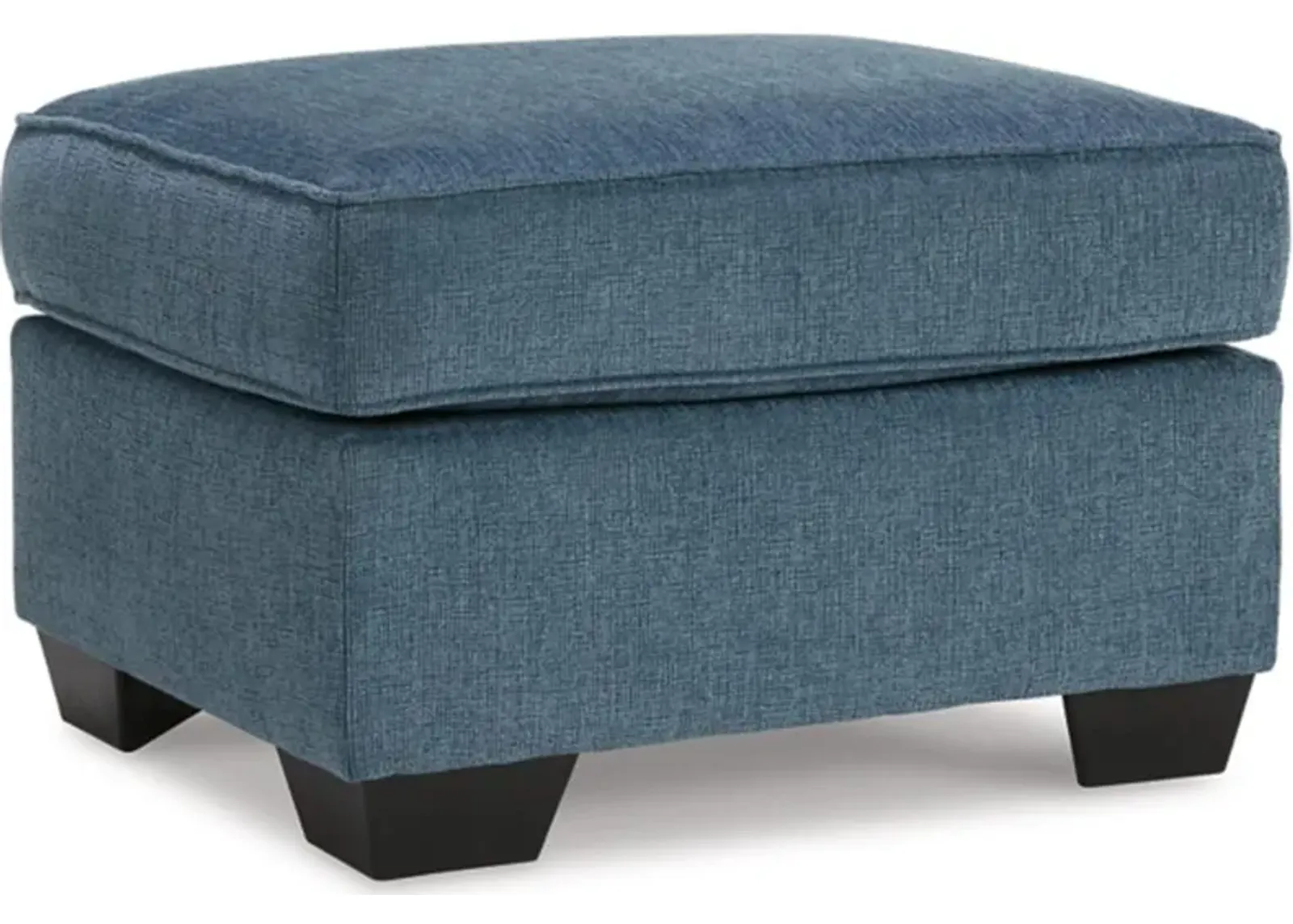 Signature Design by Ashley® Cashton Blue Ottoman