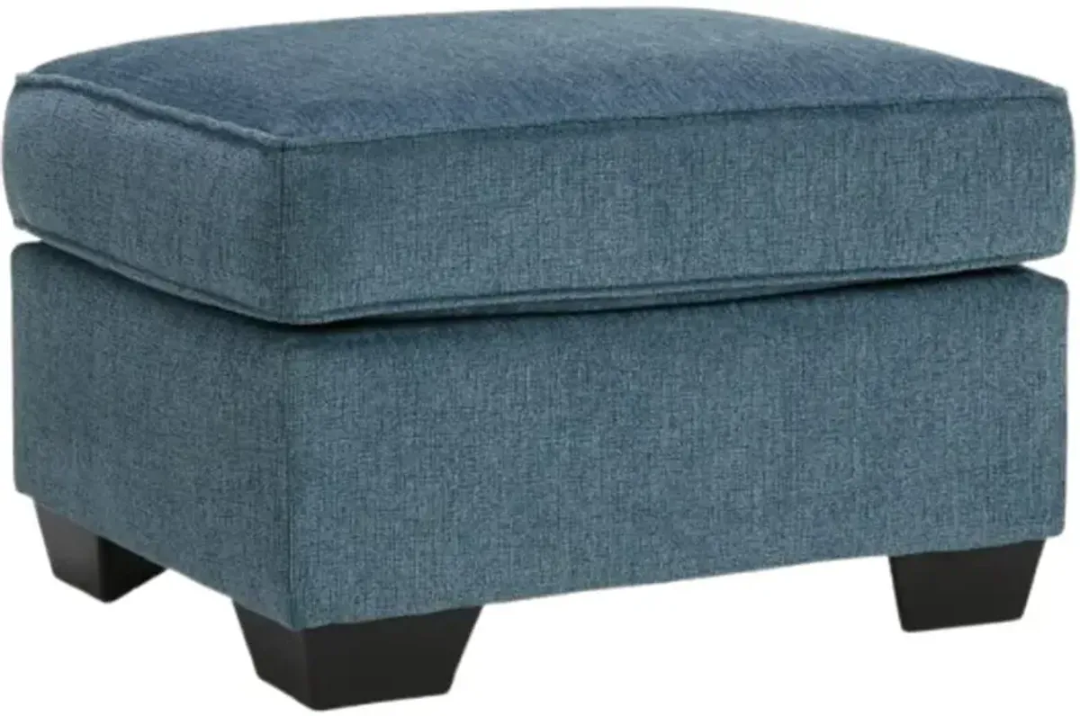 Signature Design by Ashley® Cashton Blue Ottoman
