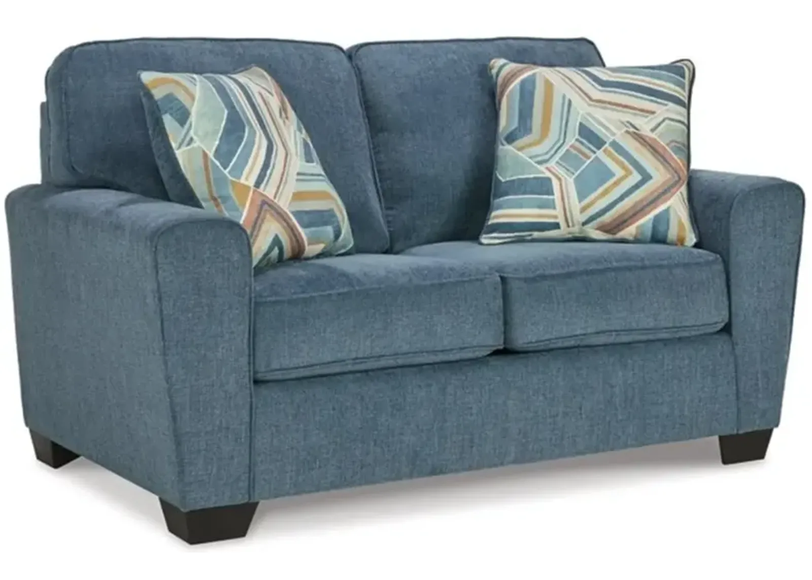 Signature Design by Ashley® Cashton Blue Loveseat