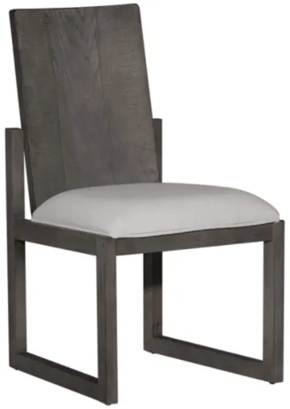 Liberty Furniture Modern Farmhouse Dark Gray Panel Back Side Chair - Set of 2