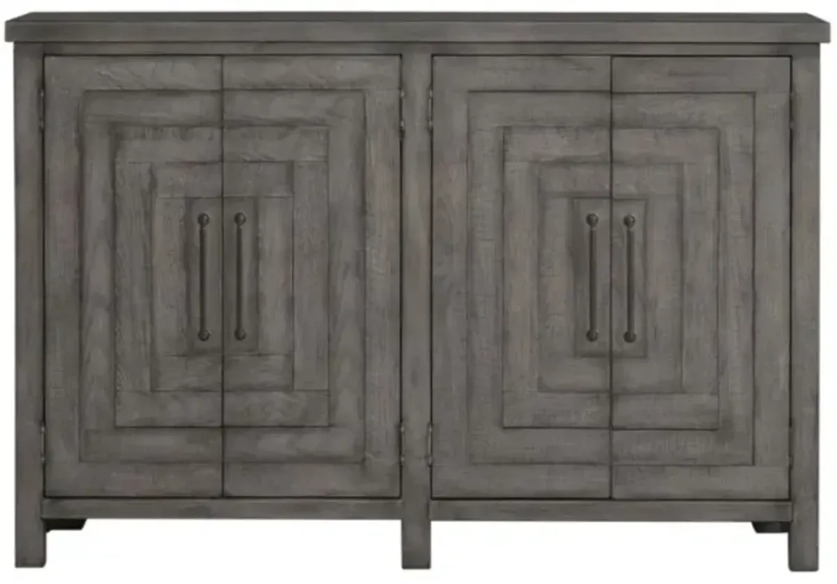 Liberty Furniture Modern Farmhouse Dusty Charcoal Buffet