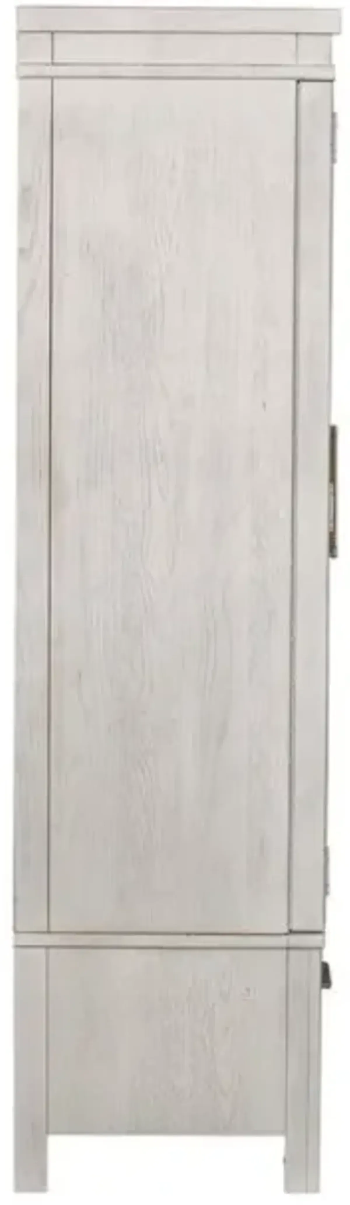 Liberty Furniture Modern Farmhouse Flea Market White Armoire