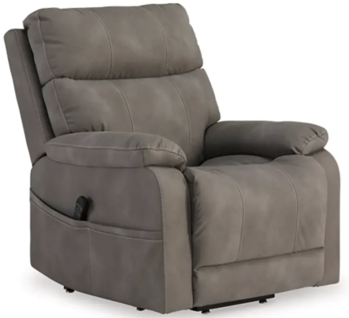 Signature Design by Ashley® Next-Gen Durapella Slate Power Lift Recliner Chair