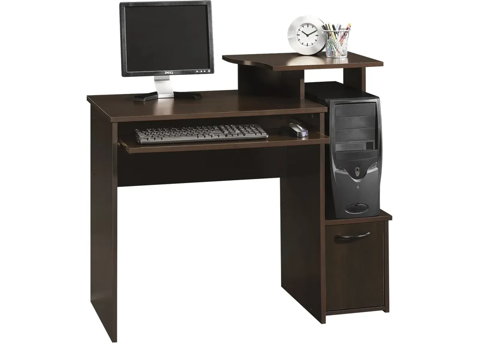 Sauder® Beginnings® Cinnamon Cherry Computer Desk