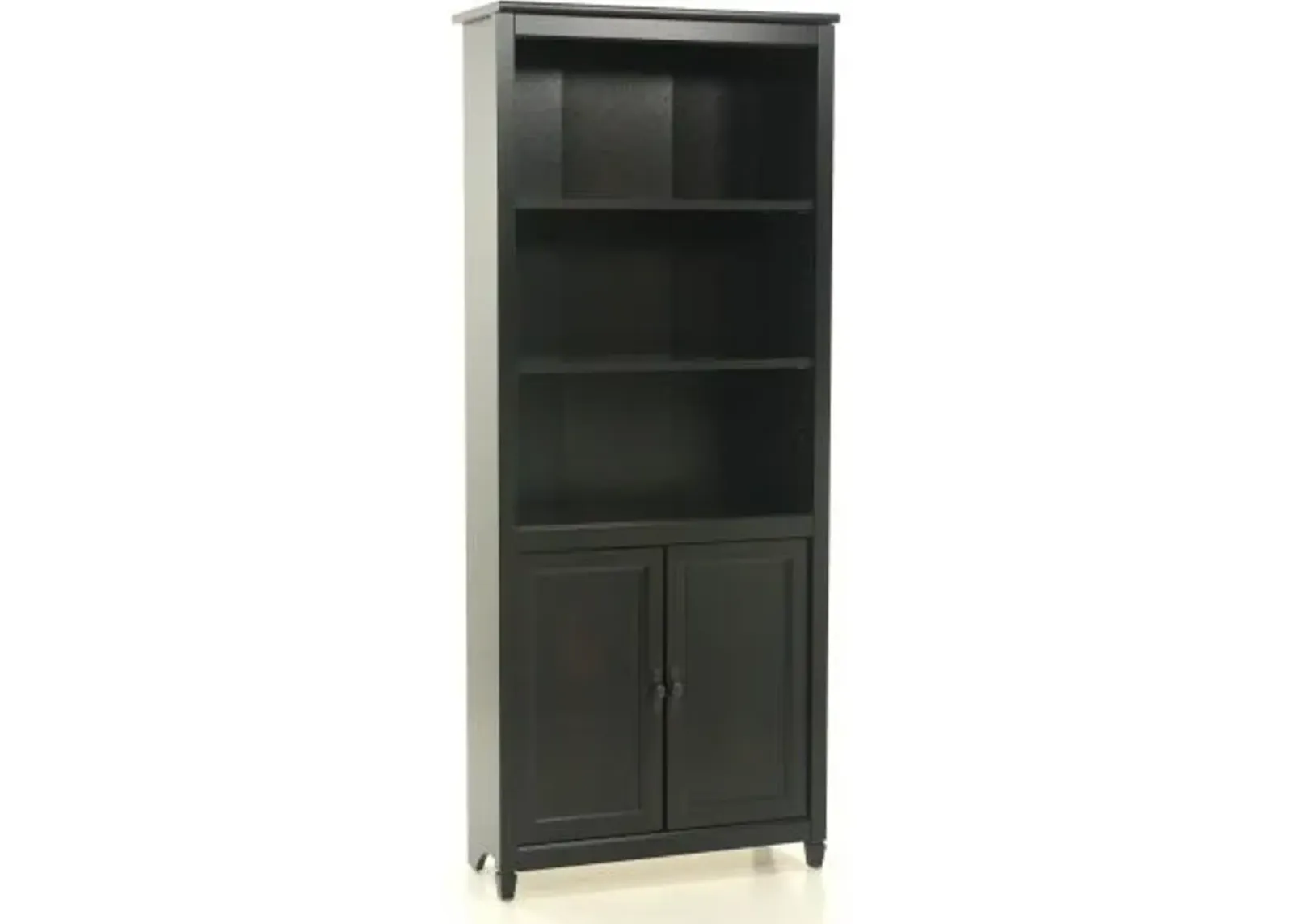 Sauder® Edge Water® Estate Black® Library with Doors