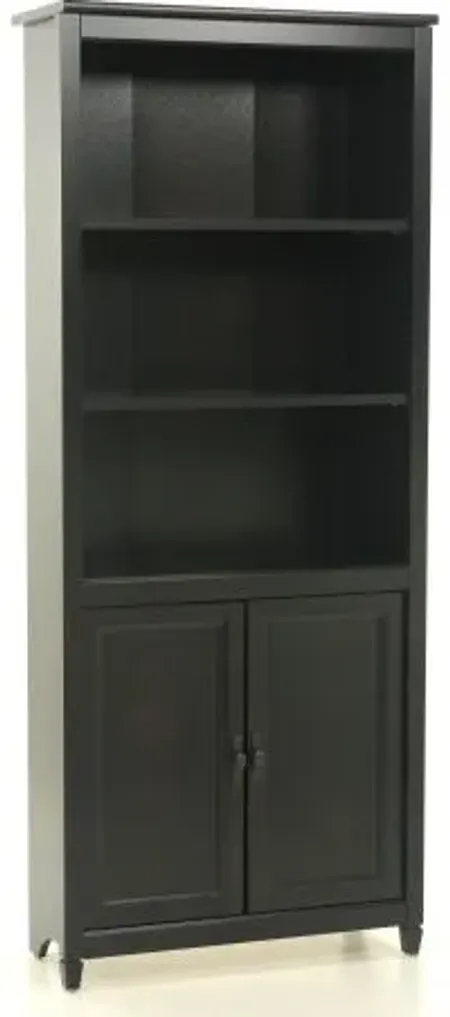 Sauder® Edge Water® Estate Black® Library with Doors