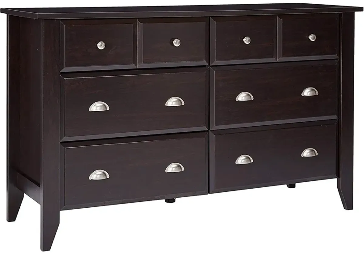 Sauder® Shoal Creek® Jamocha Wood® Dresser