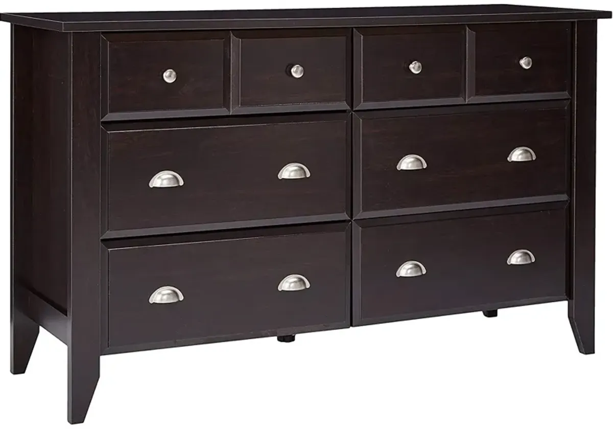 Sauder® Shoal Creek® Jamocha Wood® Dresser