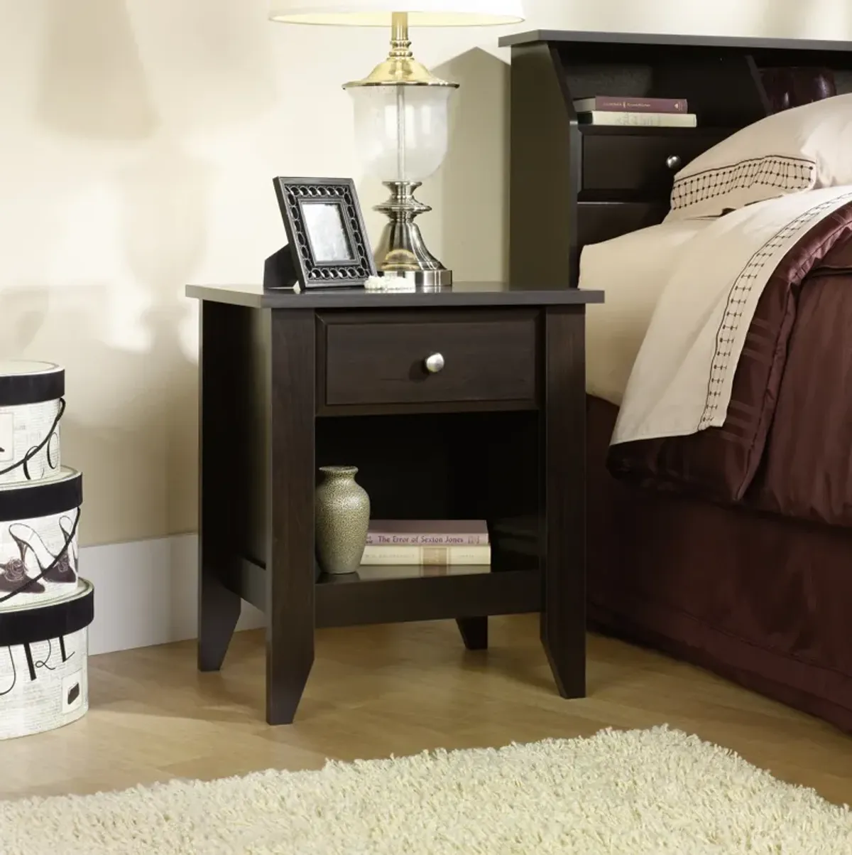 Sauder® Shoal Creek® Jamocha Wood Nightstand