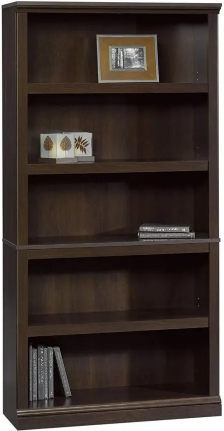 Sauder® Select Cinnamon Cherry 5-Shelf Bookcase
