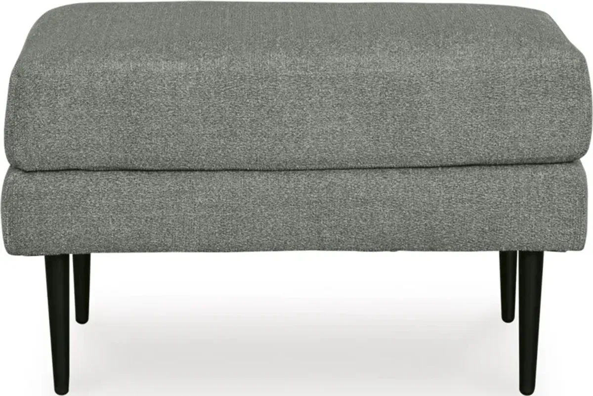 Signature Design by Ashley® Hazela Charcoal Ottoman