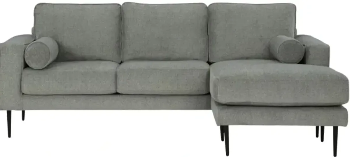 Signature Design by Ashley® Hazela Charcoal Sofa Chaise