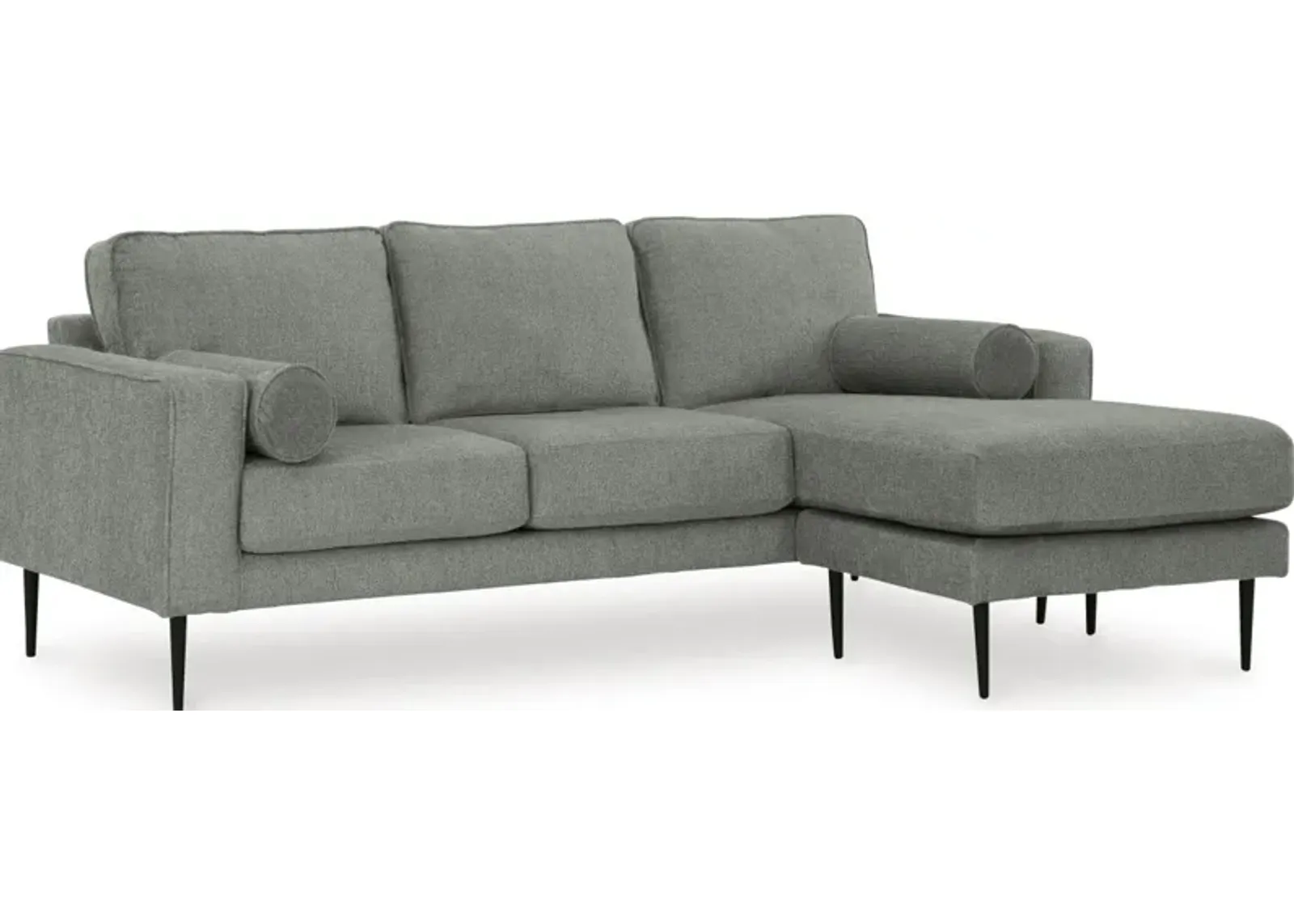 Signature Design by Ashley® Hazela Charcoal Sofa Chaise