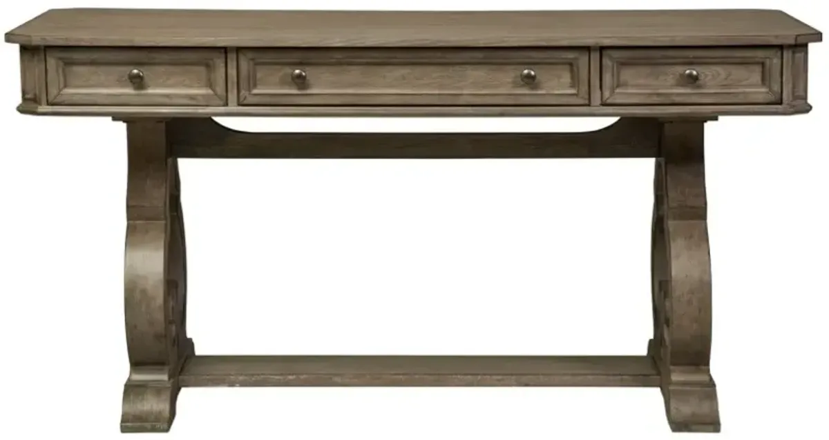 Liberty Furniture Simply Elegant Heathered Taupe Writing Desk