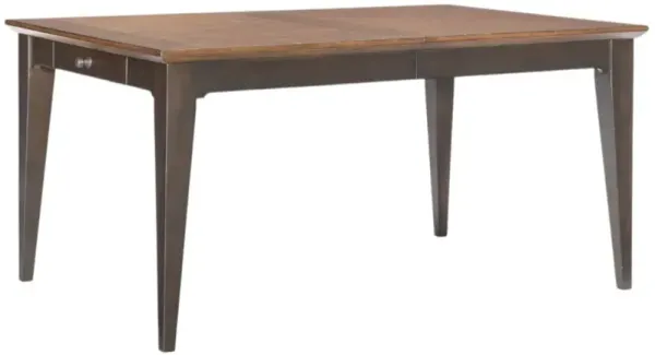 Legacy Classic Fenmore Distressed Cherry Top Dining Table with Dark Mocha Base