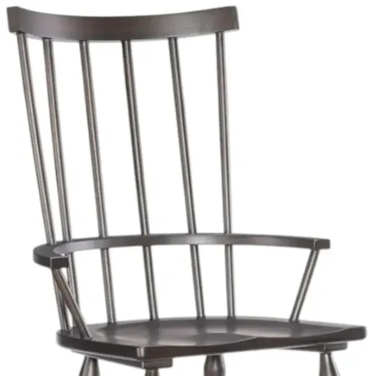 Legacy Classic Fenmore Forged Black Spindle Dining Arm Chair