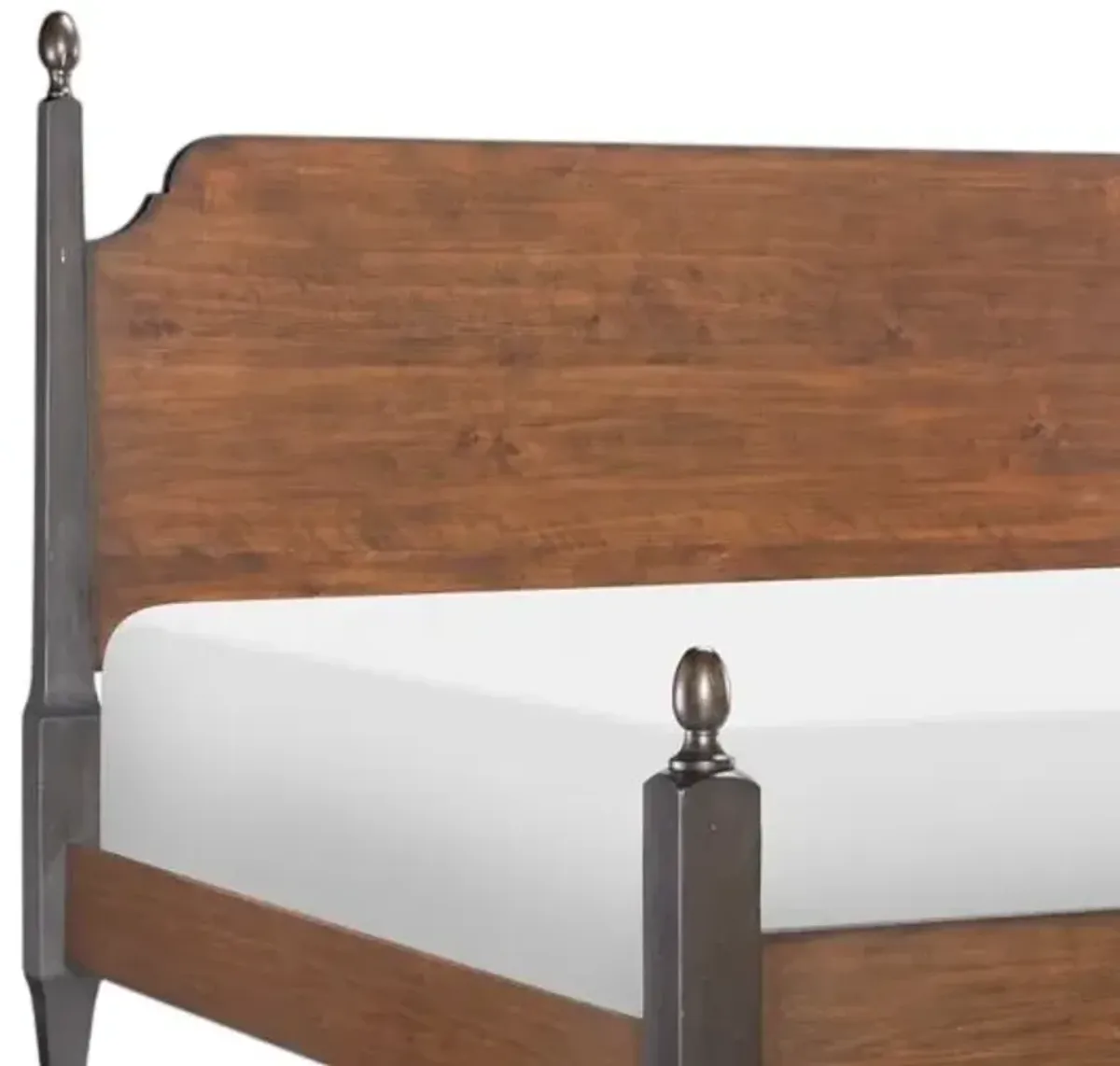 Legacy Classic Fenmore Distressed Cherry/Mocha King Posted Bed
