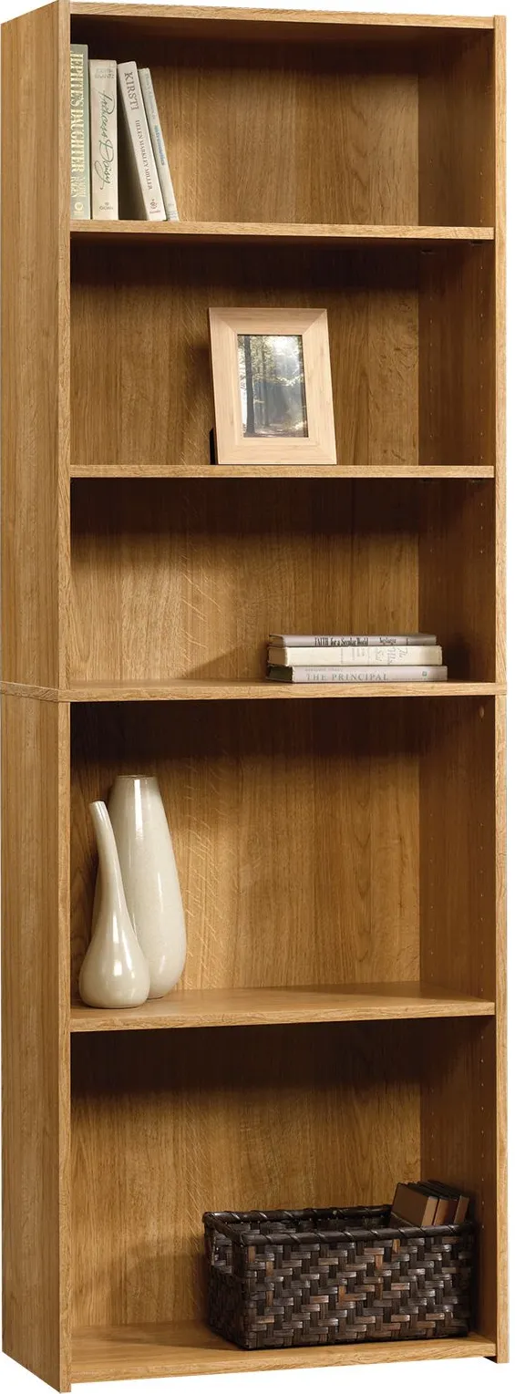 Sauder® Beginnings® Highland Oak 5-Shelf Bookcase