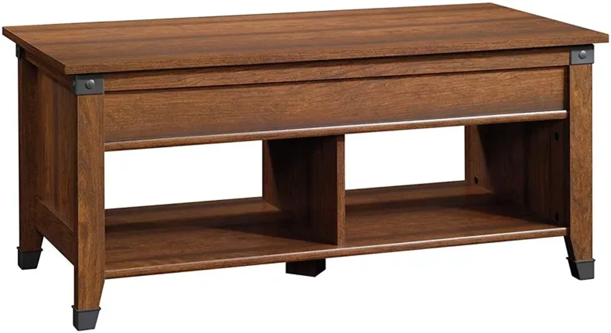 Sauder® Carson Forge® Washington Cherry Lift-Top Coffee Table