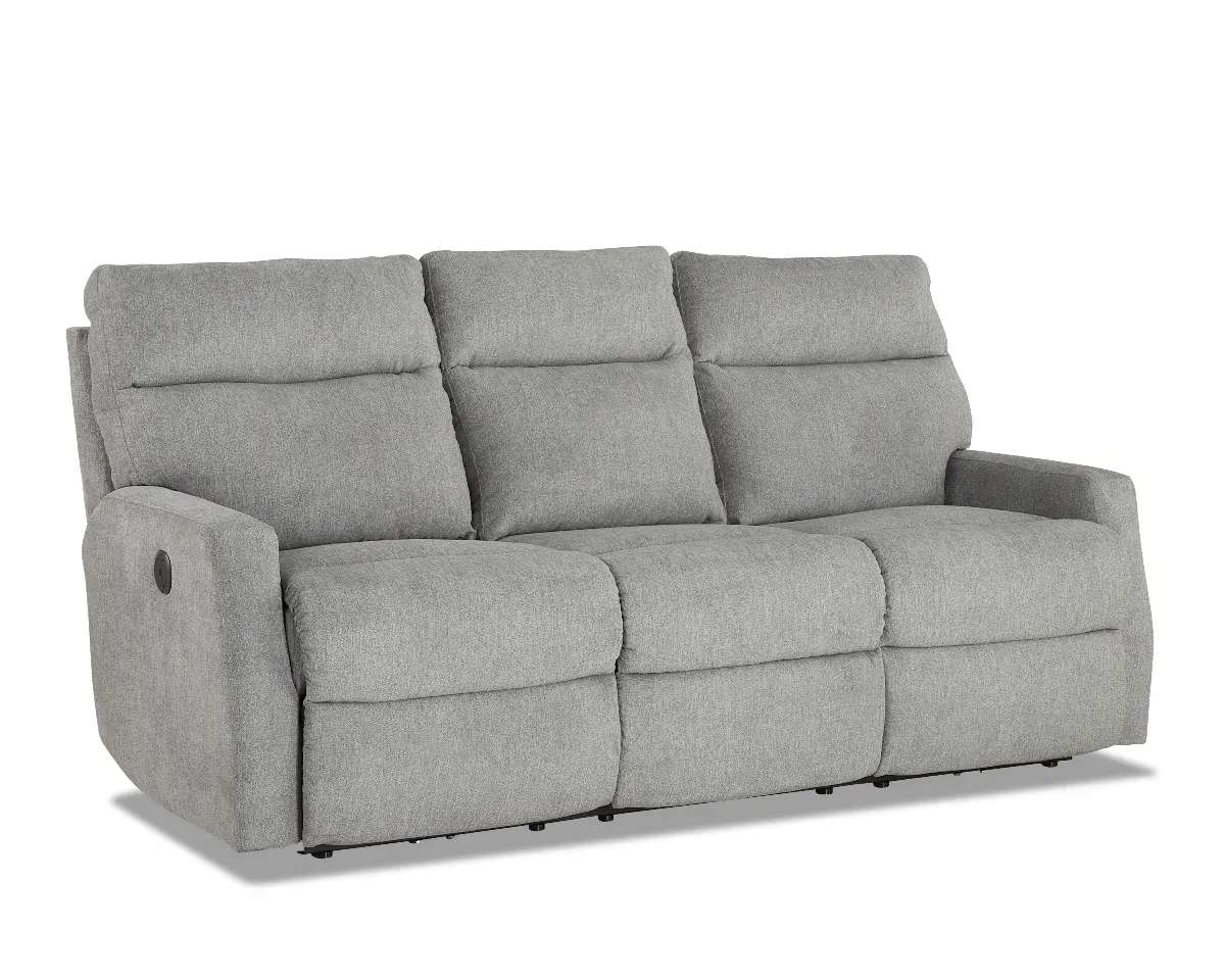 Ella Grace Home Grey Power Reclining Sofa