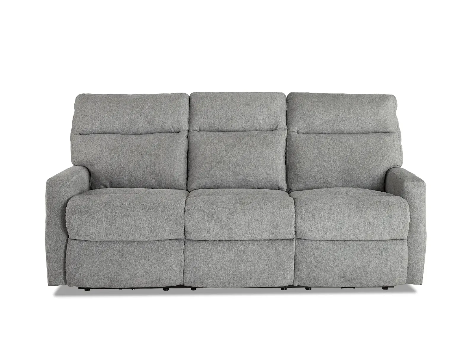 Ella Grace Home Monticello Gray Reclining Sofa