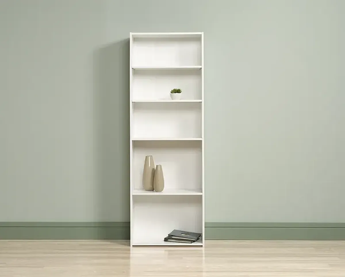 Sauder® Beginnings® Soft White® 5-Shelf Bookcase