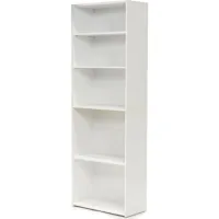 Sauder® Beginnings® Soft White® 5-Shelf Bookcase