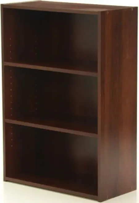 Sauder® Beginnings® Brook Cherry 3-Shelf Bookcase