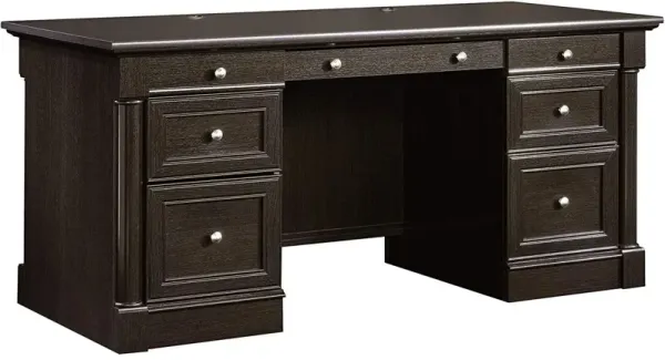 Sauder® Palladia® Wind Oak® Executive Desk