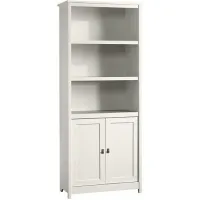 Sauder® Cottage Road® Soft White® Library with Doors
