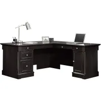 Sauder® Palladia® Wind Oak® L-Shaped Desk