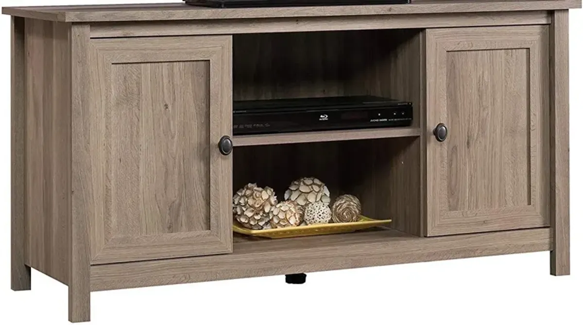 Sauder® County Line® Salt Oak® TV Stand