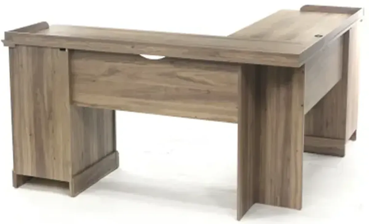 Sauder® Barrister Lane® Salt Oak® L-Shaped Desk