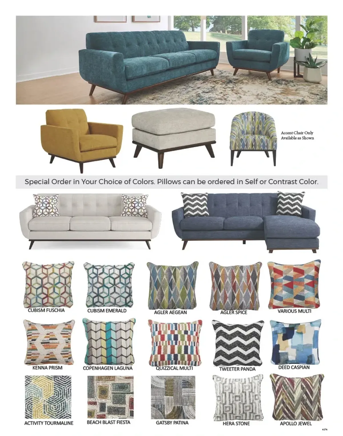 HM Richards Elliot Pebble Ottoman
