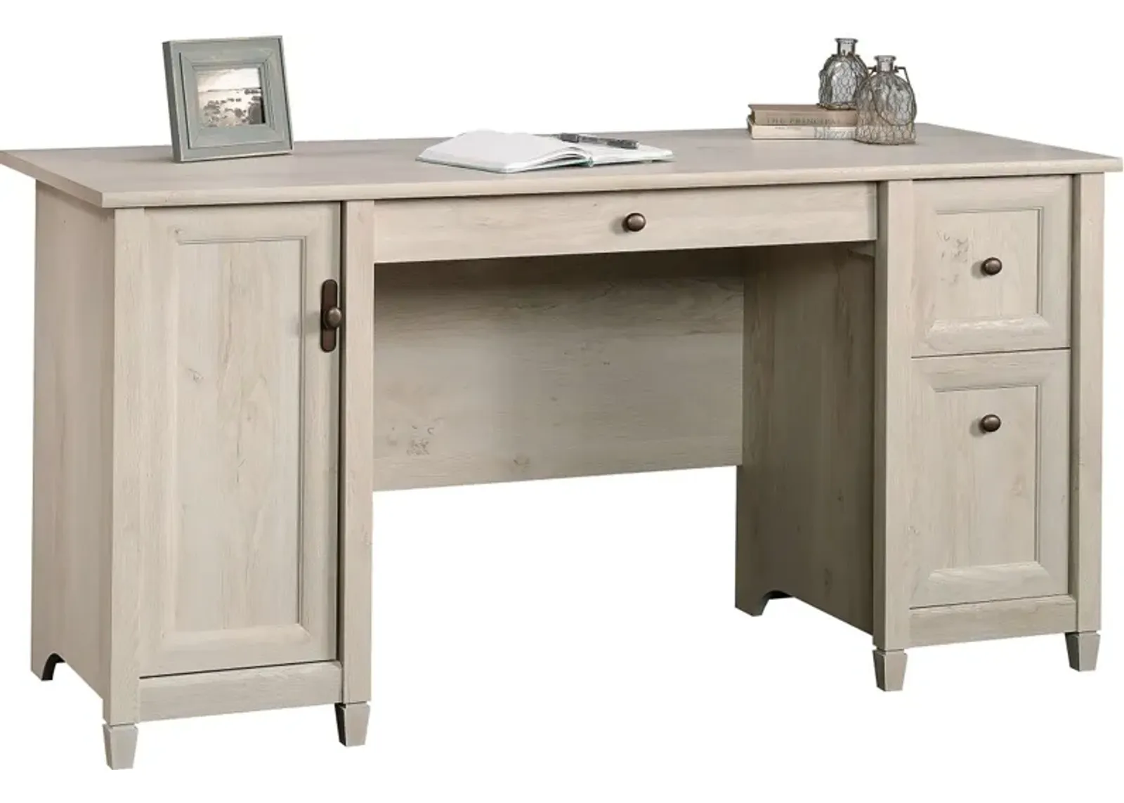 Sauder® Edge Water® Chalked Chestnut® Computer Desk