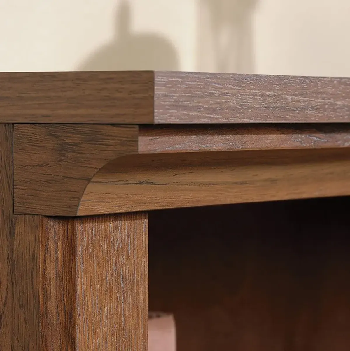 Sauder® Select Oiled Oak® 2-Shelf Bookcase