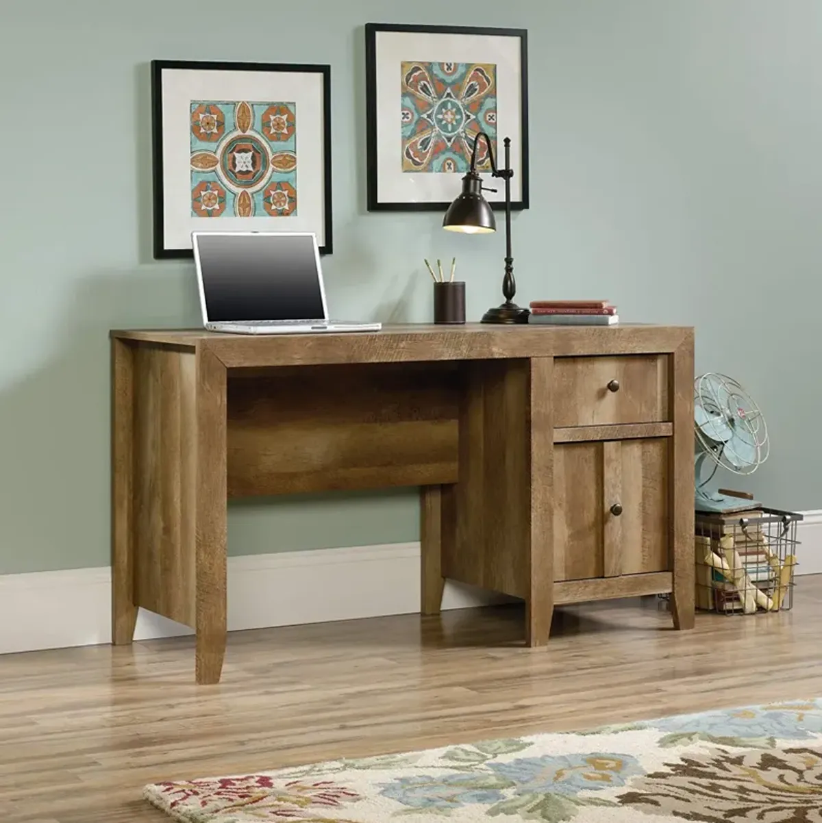 Sauder® Dakota Pass® Craftsman Oak® Desk