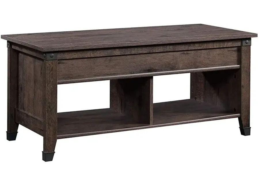 Sauder® Carson Forge® Coffee Oak® Lift-Top Coffee Table