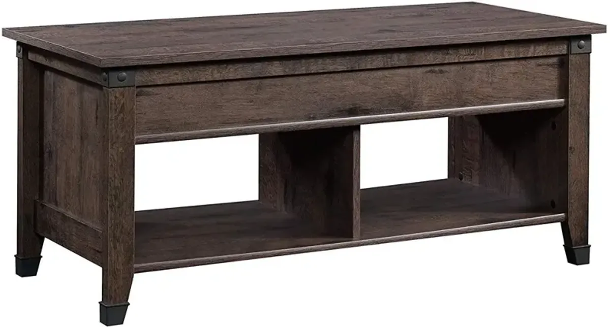 Sauder® Carson Forge® Coffee Oak® Lift-Top Coffee Table