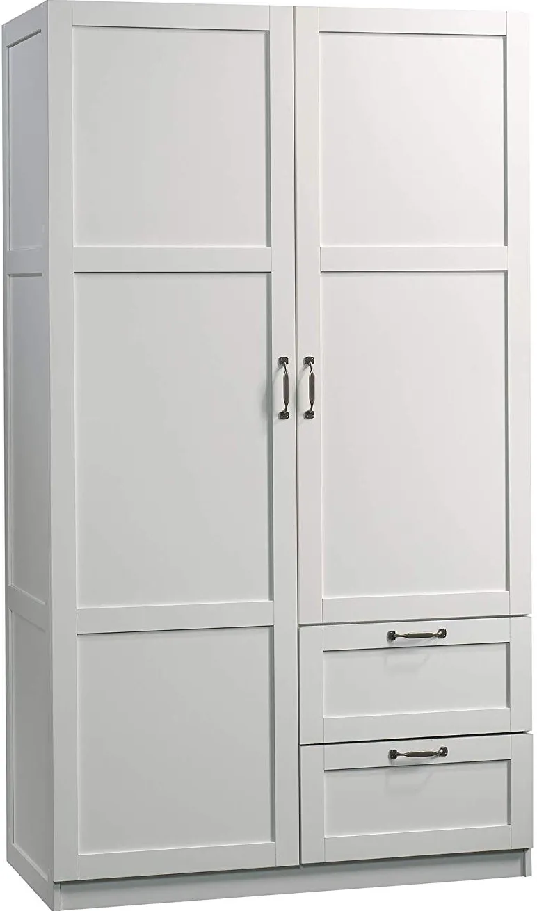 Sauder® Select White Wardrobe/Storage Cabinet