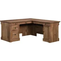 Sauder® Palladia® Vintage Oak® L-Shaped Desk