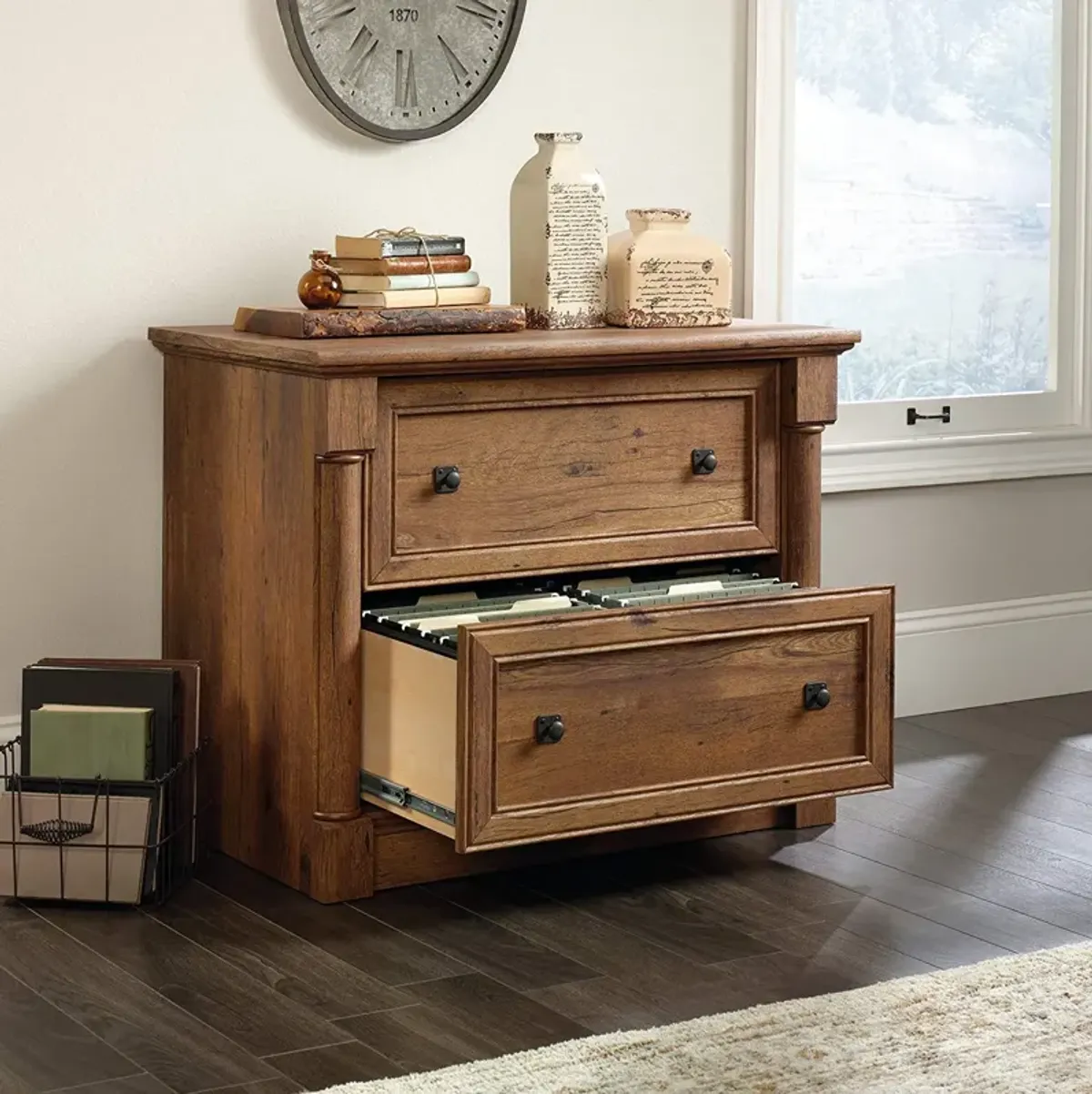 Sauder® Palladia® Vintage Oak® Lateral File
