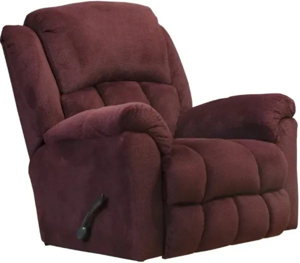 iAmerica Booker Cinnabar Manual Rocker Recliner