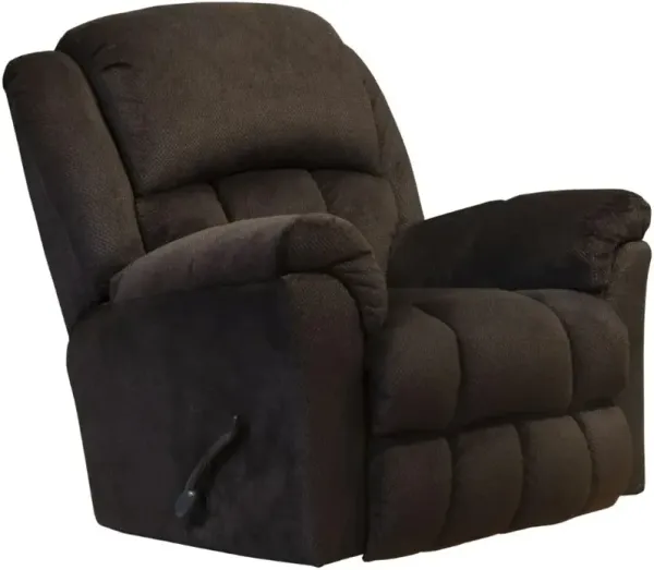 iAmerica Booker Chocolate Manual Rocker Recliner