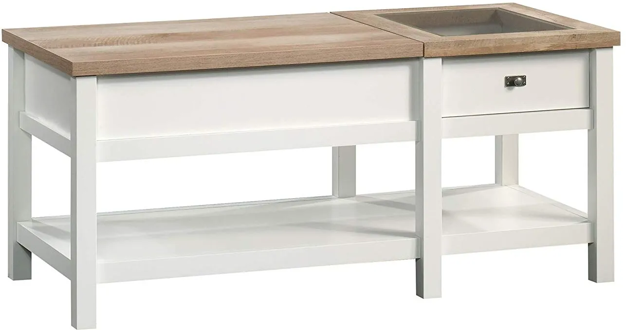 Sauder® Cottage Road® Soft White® Lift-top Coffee Table