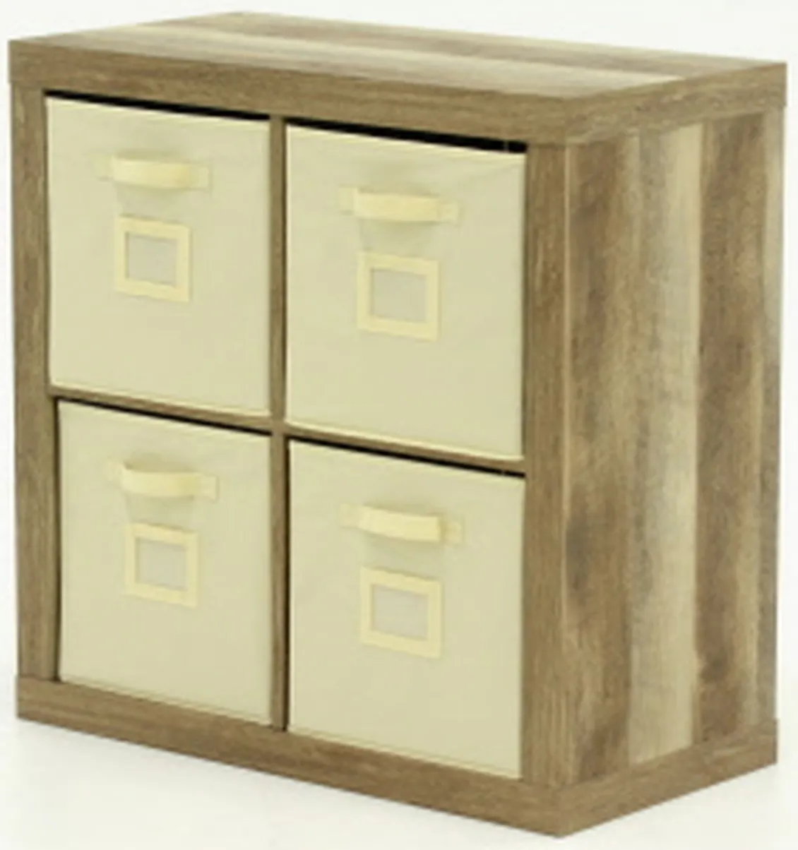 Sauder® Stow-Away Lintel Oak® 4-Cube Organizer