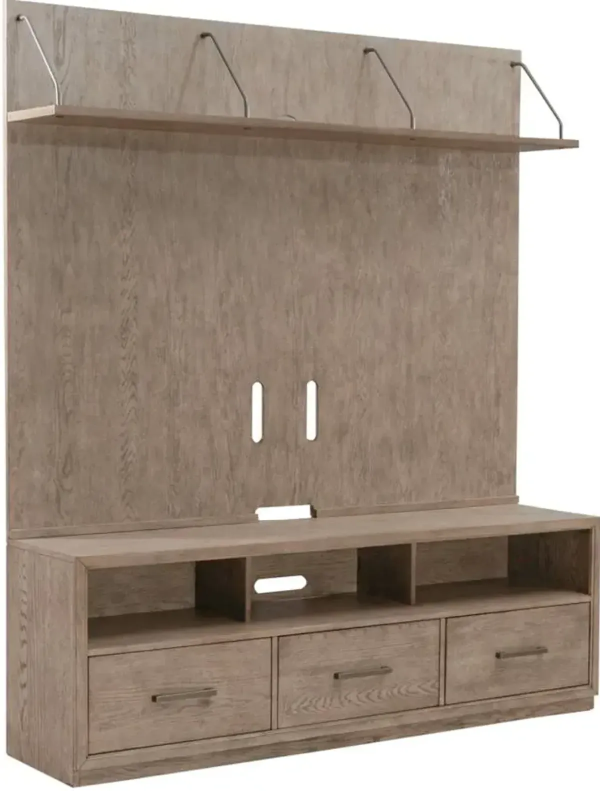 Liberty Furniture City Scape Burnished Beige Entertainment Center