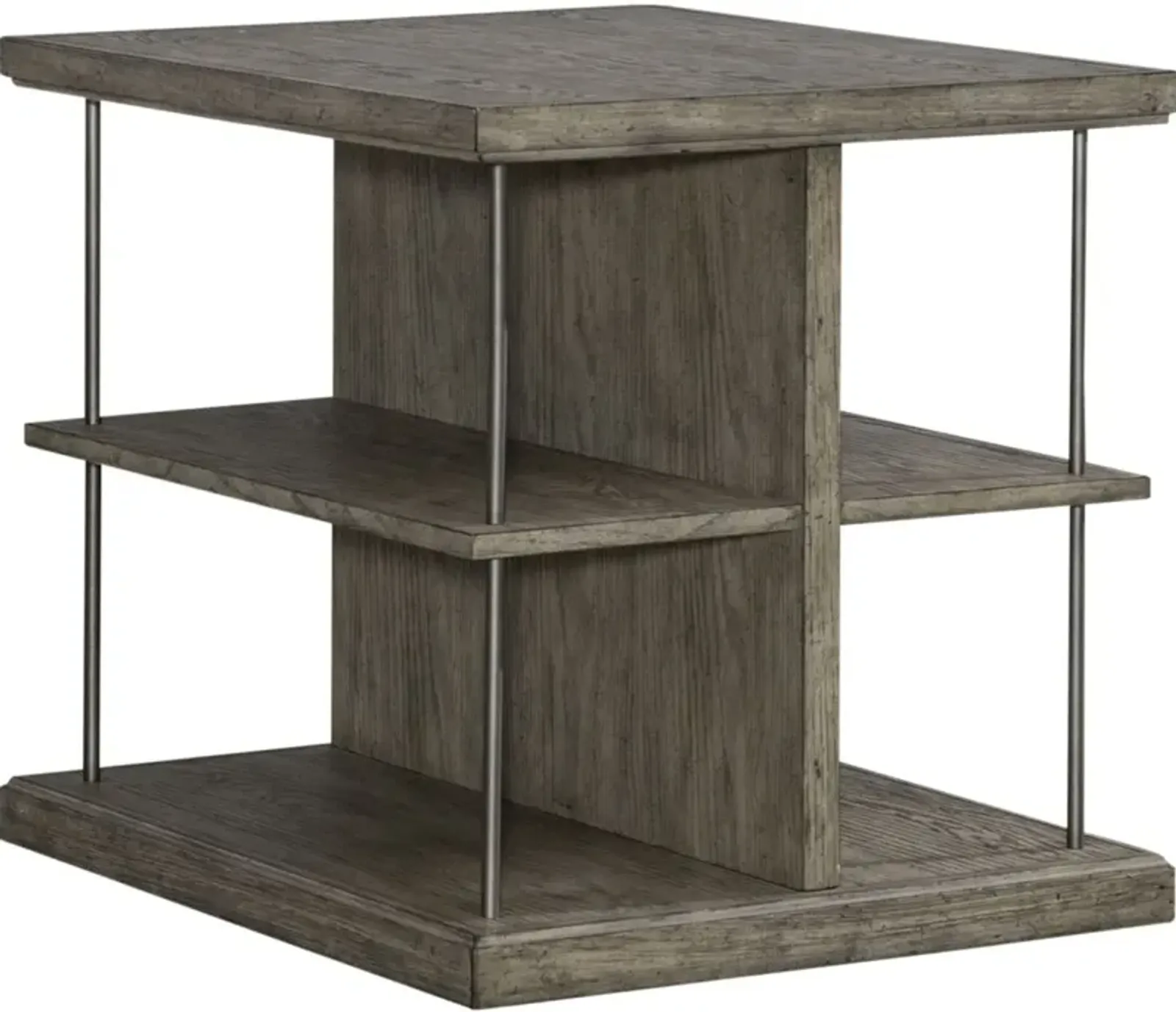 Liberty Furniture City Scape Burnished Beige End Table