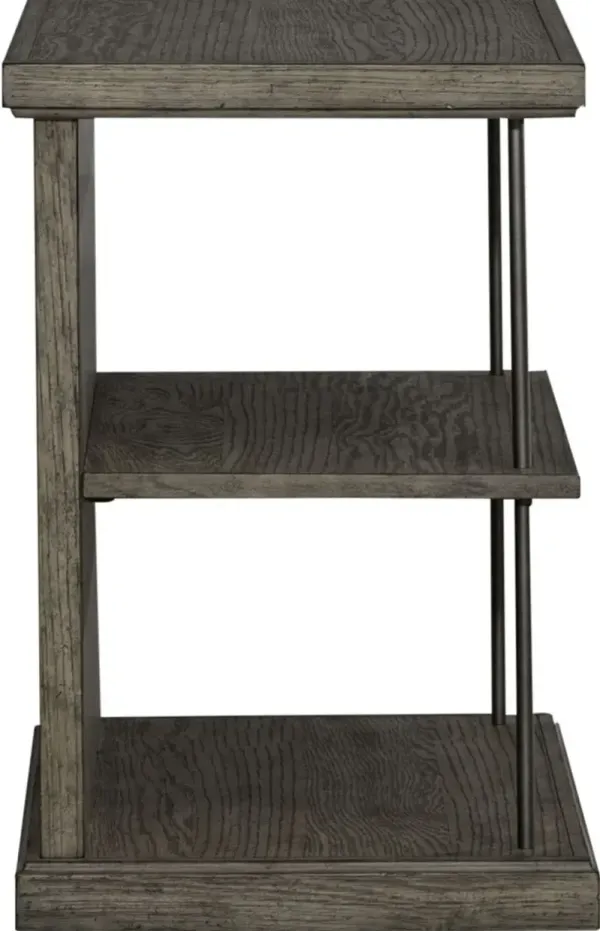 Liberty Furniture City Scape Burnished Beige Chair Side Table